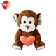 Valentines Toy Stuffed Animal Plush Toy With Red Heart